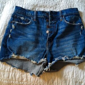 Abercrombie and Fitch high rise mom shorts